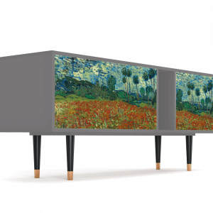 Sideboard - STORYZ - T1 Poppy field by van Gogh - Grey