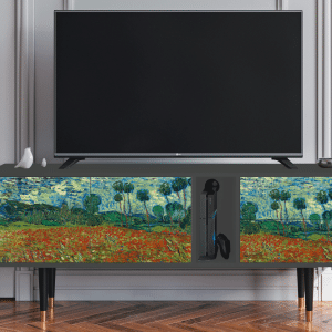 Sideboard - STORYZ - T1 Poppy field by van Gogh - Antracite
