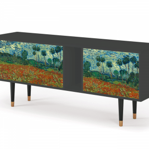 Sideboard - STORYZ - T1 Poppy field by van Gogh - Antracite