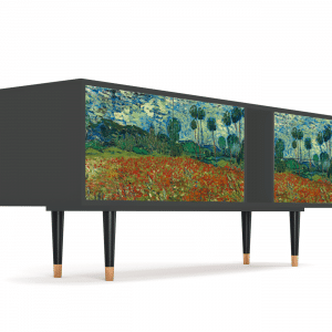 Sideboard - STORYZ - T1 Poppy field by van Gogh - Antracite