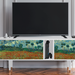 Sideboard - STORYZ - T1 Poppy field by van Gogh - White