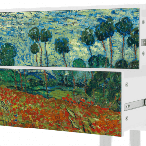 Sideboard - STORYZ - T1 Poppy field by van Gogh - White
