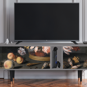 Sideboard - STORYZ - T1 Still Life with Flowers - Grey