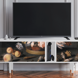 Sideboard - STORYZ - T1 Still Life with Flowers - White