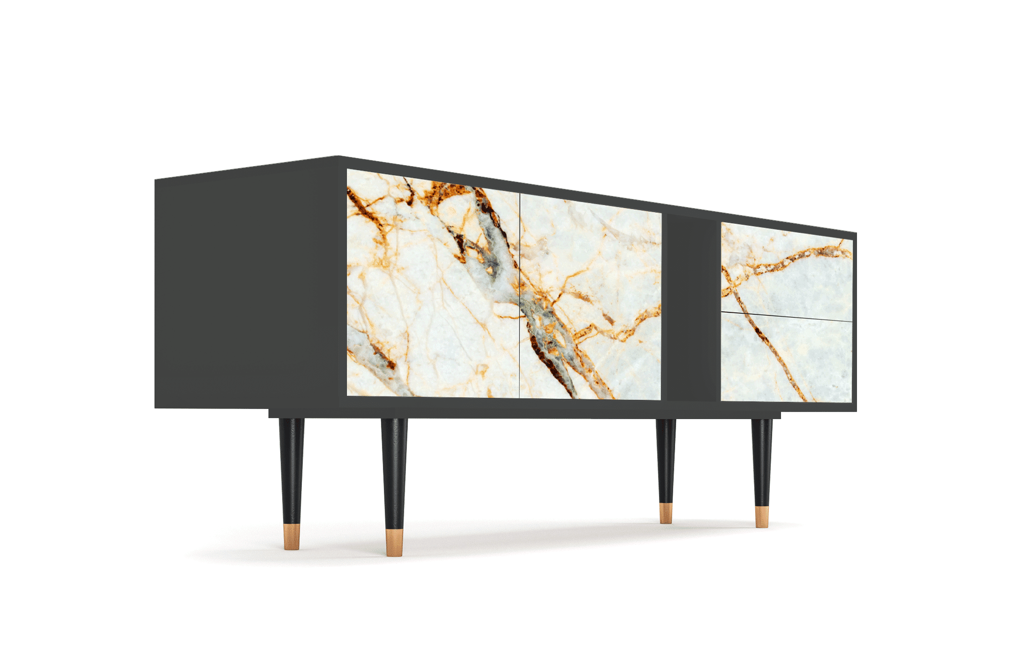 Sideboard – STORYZ – T1 Sandy Marble – Antracite Sideboard - STORYZ - T1 Sandy Marble - Antracite