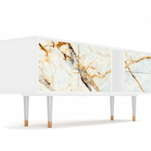 Sideboard - STORYZ - T1 Sandy Marble - White