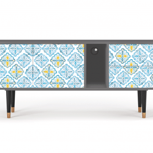 Sideboard - STORYZ - T1 Portugese tiles - Grey