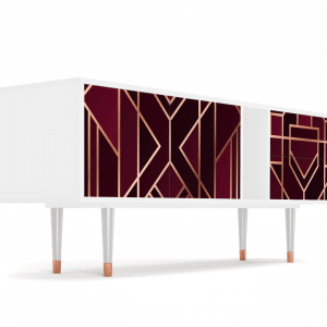 Sideboard - STORYZ - T1 Burgundy Jewelery - White