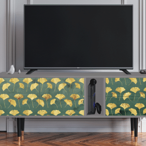 Sideboard - STORYZ - T1 Gingko leaves - Grey