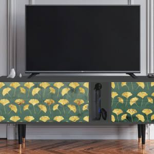 Sideboard - STORYZ - T1 Gingko leaves - Antracite