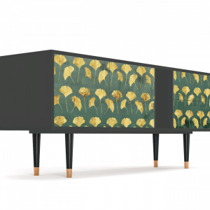Sideboard - STORYZ - T1 Gingko leaves - Antracite