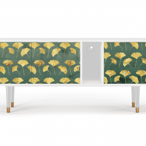 Sideboard - STORYZ - T1 Gingko leaves - White
