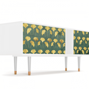 Sideboard - STORYZ - T1 Gingko leaves - White