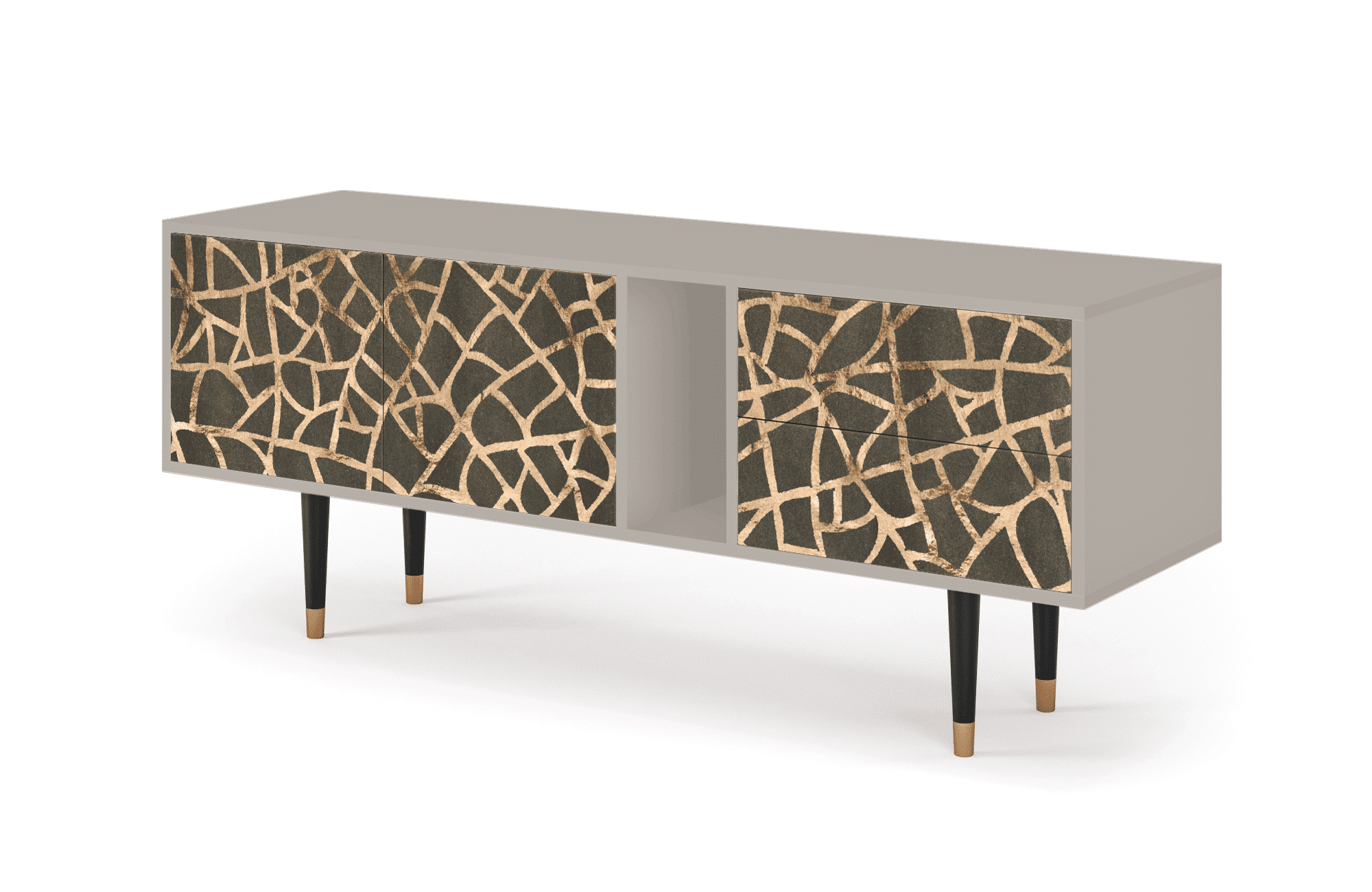 T1_46_005 Sideboard - STORYZ - T1 Enlarged Leaf - Sand