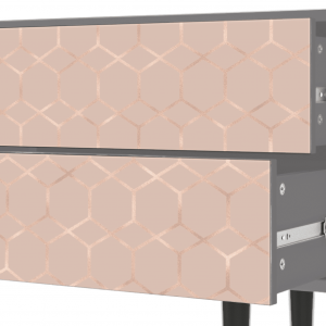 Sideboard - STORYZ - T1 Rose Honeycomb - Grey