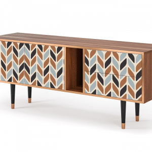Sideboard - STORYZ - T1 Beige Laure - Walnut