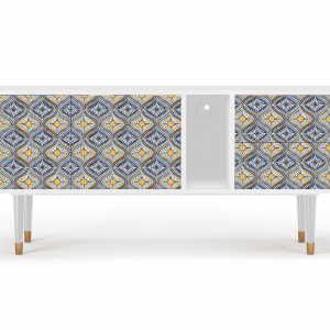 Sideboard - STORYZ - T1 Illusory Pattern - White