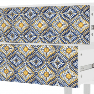 Sideboard - STORYZ - T1 Illusory Pattern - White