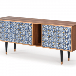 Sideboard - STORYZ - T1 Lovely Cornflowers - Walnut