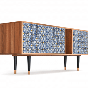 Sideboard - STORYZ - T1 Lovely Cornflowers - Walnut