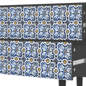Sideboard - STORYZ - T1 Lovely Cornflowers - Antracite