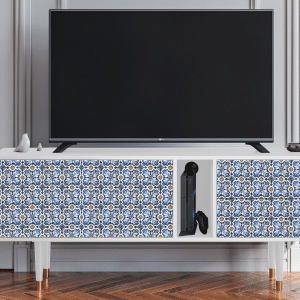 Sideboard - STORYZ - T1 Lovely Cornflowers - White