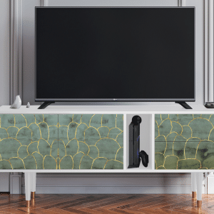 Sideboard - STORYZ - T1 Magnificent Water Lily - White