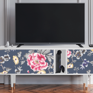 Sideboard - STORYZ - T1 Dark Flower Bed - White