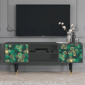 Sideboard - STORYZ - T2 Green Flower - Antracite