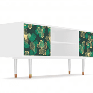 Sideboard - STORYZ - T2 Green Flower - White