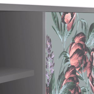 Sideboard - STORYZ - T2 Light Peonies - Grey
