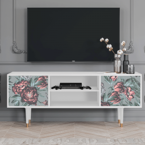 Sideboard - STORYZ - T2 Light Peonies - White