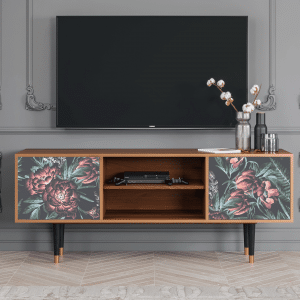 Sideboard - STORYZ - T2 Dark Peonies - Walnut