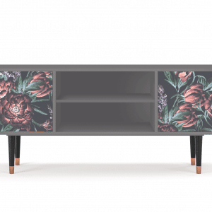 Sideboard - STORYZ - T2 Dark Peonies - Grey