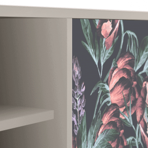 Sideboard - STORYZ - T2 Dark Peonies - Sand