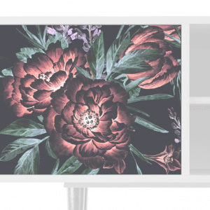 Sideboard - STORYZ - T2 Dark Peonies - White