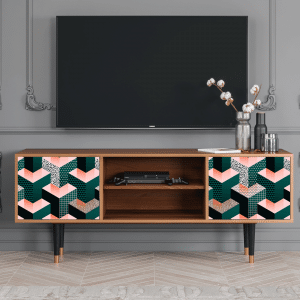 Sideboard - STORYZ - T2 Geometric Madness - Walnut