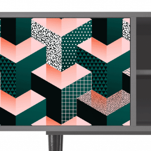Sideboard - STORYZ - T2 Geometric Madness - Grey