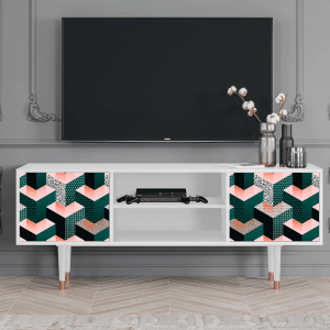 Sideboard - STORYZ - T2 Geometric Madness - White