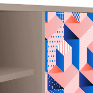 Sideboard - STORYZ - T2 Pinky Squares - Latte