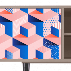 Sideboard - STORYZ - T2 Pinky Squares - Latte