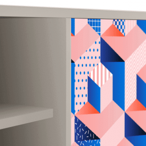 Sideboard - STORYZ - T2 Pinky Squares - Sand