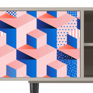 Sideboard - STORYZ - T2 Pinky Squares - Sand