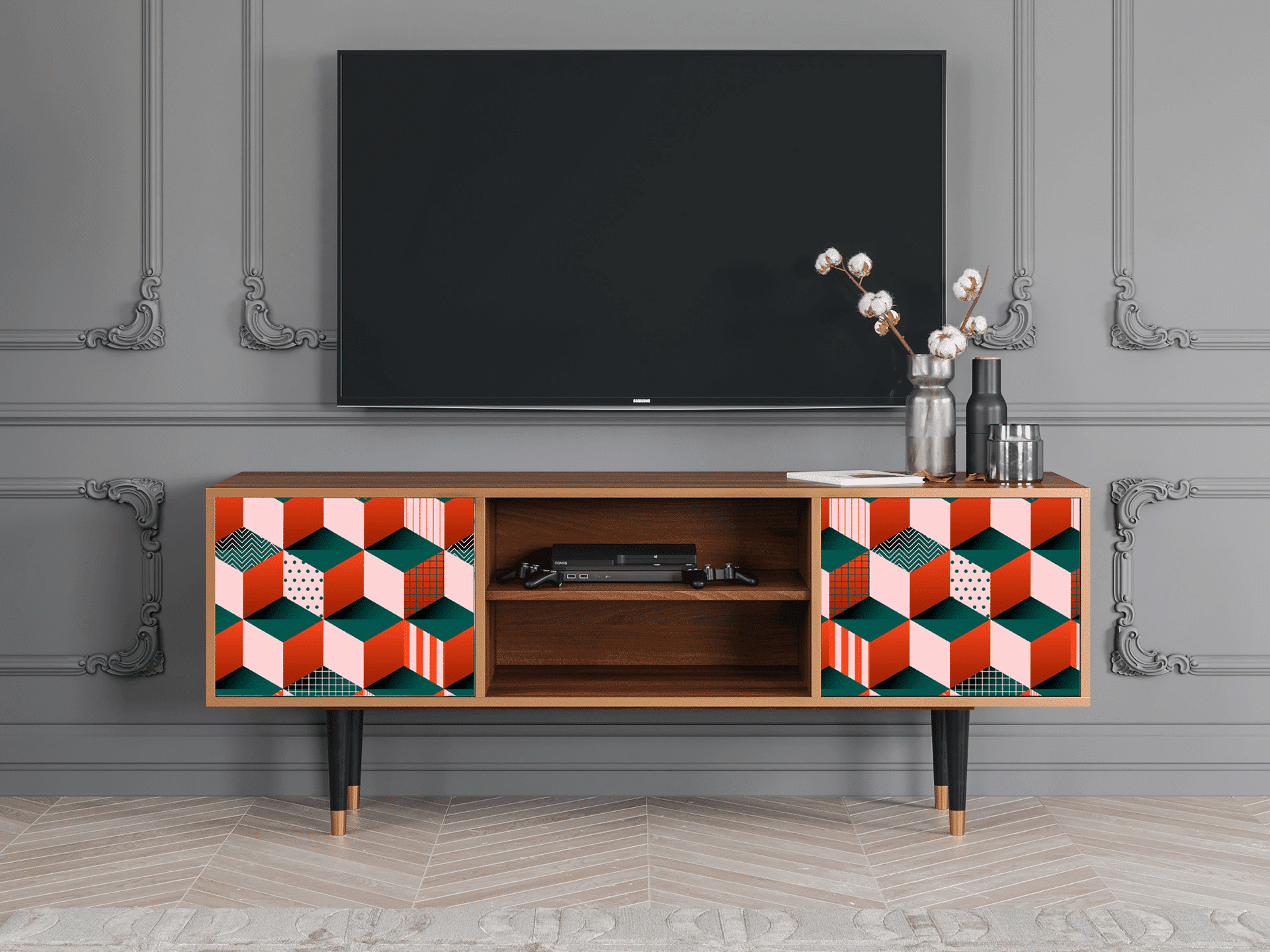 Sideboard - STORYZ - T2 Pepsi-Cola - Walnut Sideboard - STORYZ - T2 Pepsi-Cola - Walnut