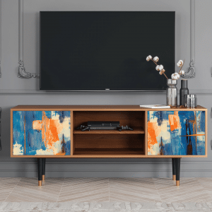 Sideboard - STORYZ - T2 Abstract Expressionism - Walnut