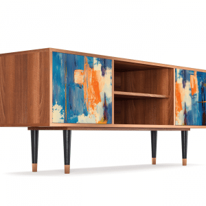 Sideboard - STORYZ - T2 Abstract Expressionism - Walnut