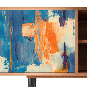 Sideboard - STORYZ - T2 Abstract Expressionism - Walnut