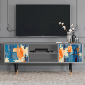 Sideboard - STORYZ - T2 Abstract Expressionism - Grey