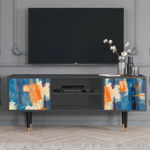 Sideboard - STORYZ - T2 Abstract Expressionism - Antracite