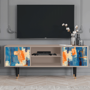 Sideboard - STORYZ - T2 Abstract Expressionism - Latte